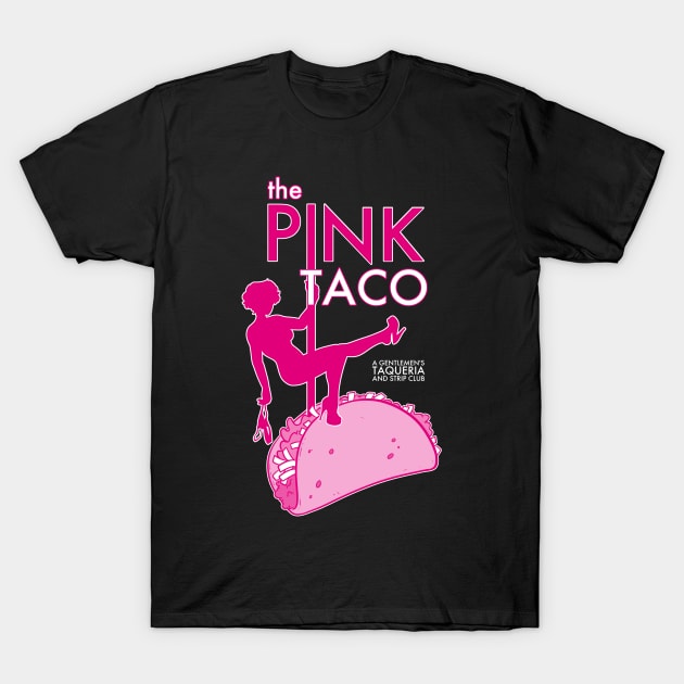 Pink taco t shirt online
